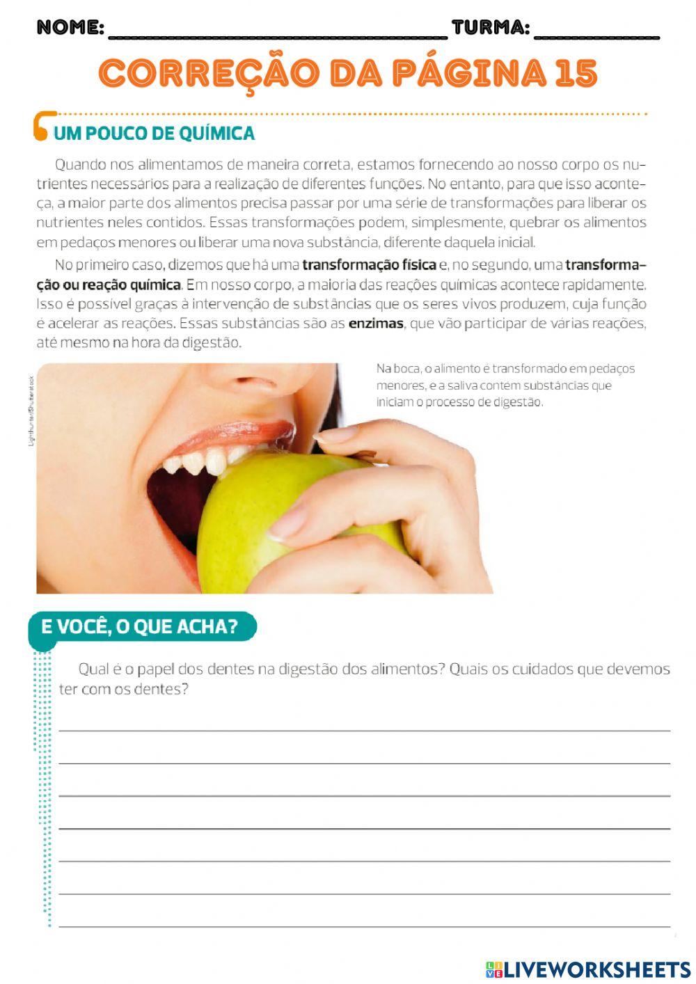 Correção da página 15