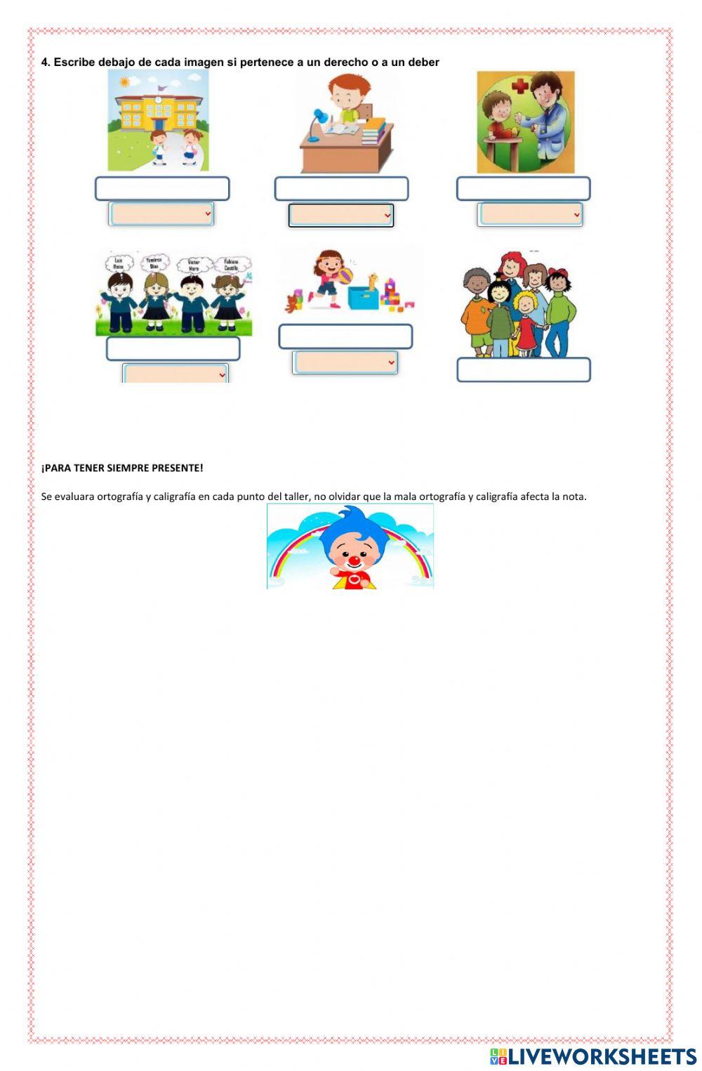 Taller tercero sociales 1 parte