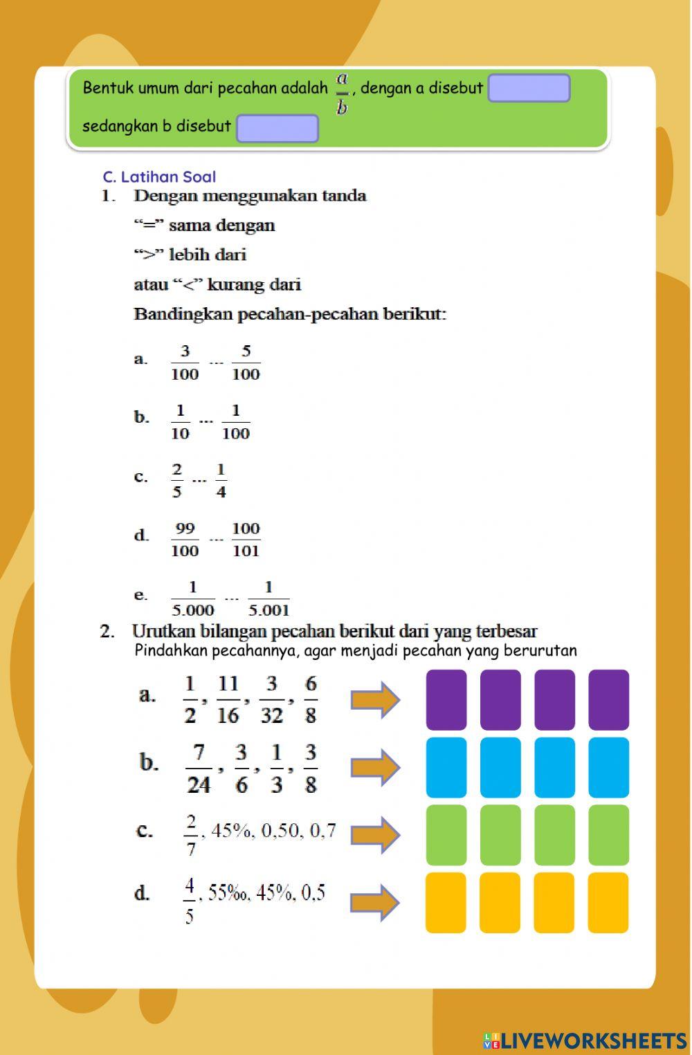 Lkpd pecahan (kesuma)