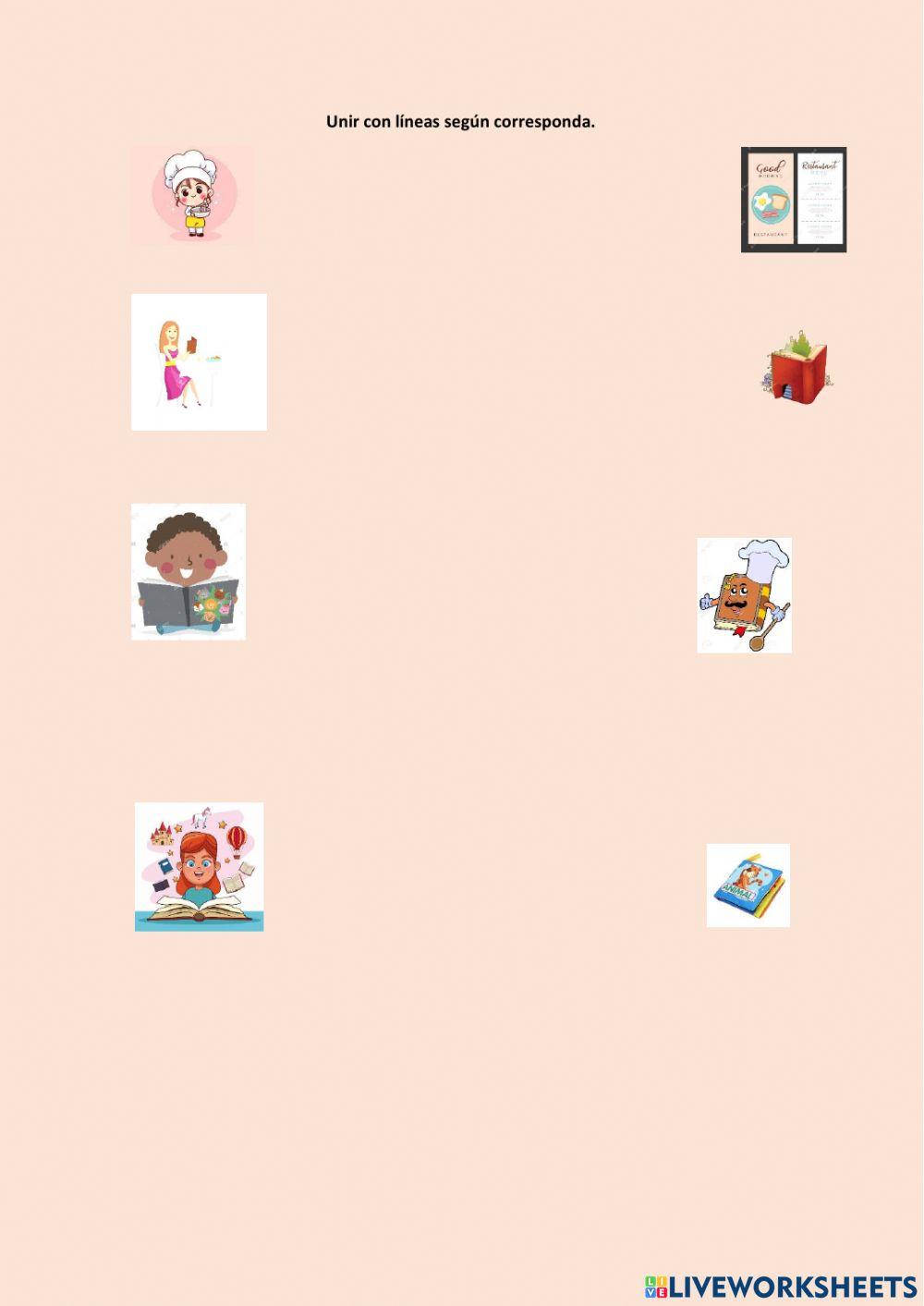 Relaciona las imágenes