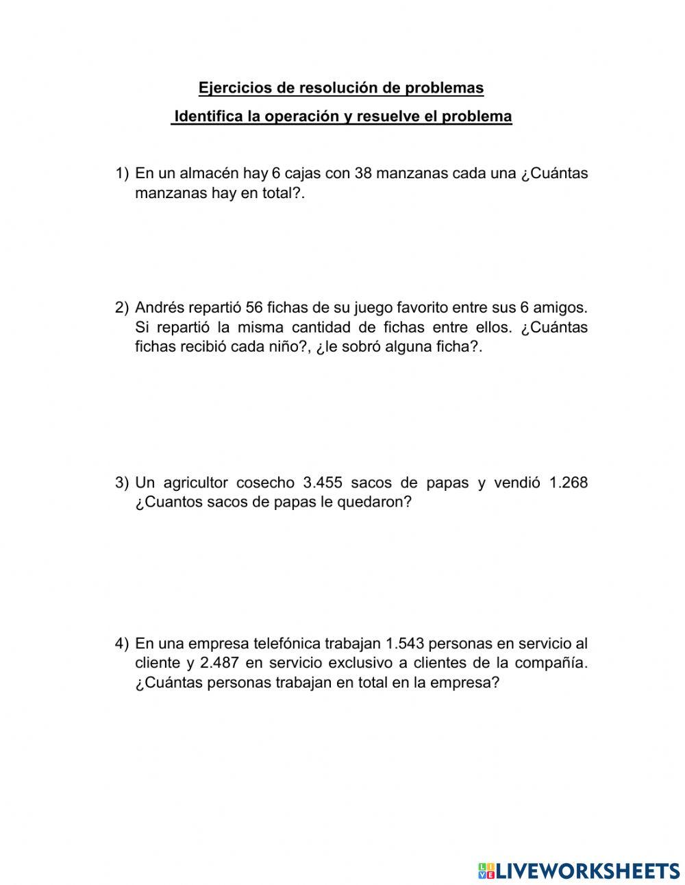 Resolución de problemas