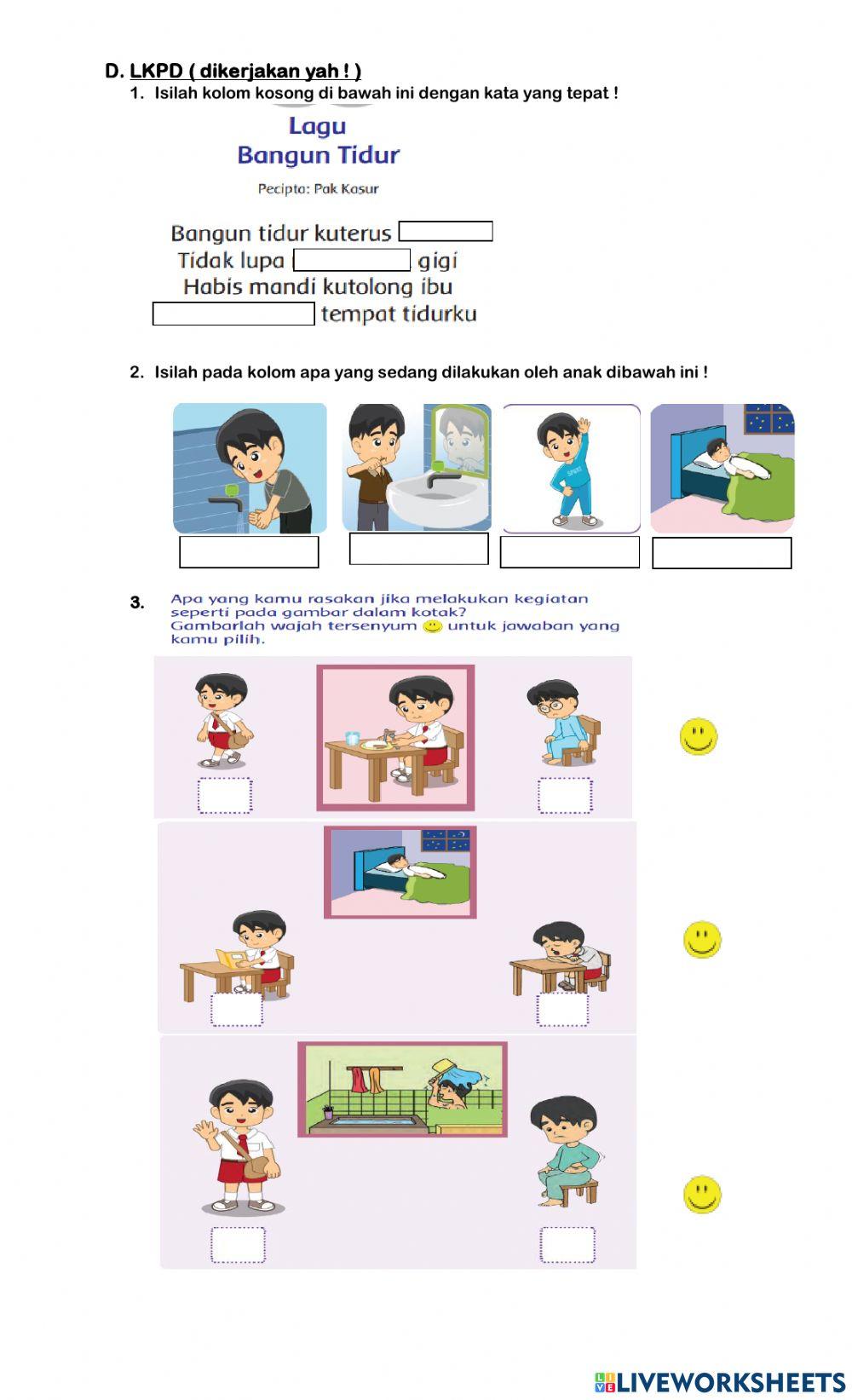Materi PAK kls 1 pel 3