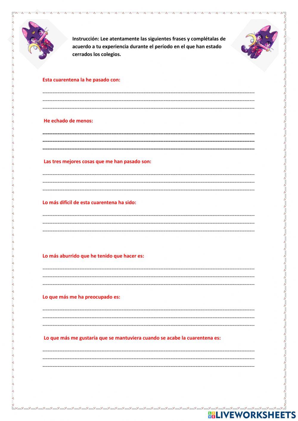 Prueba Socioemocional