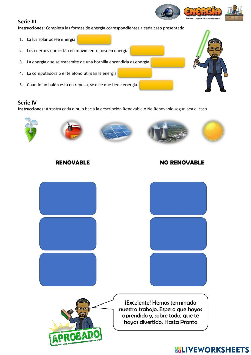 Energía y sus fuentes