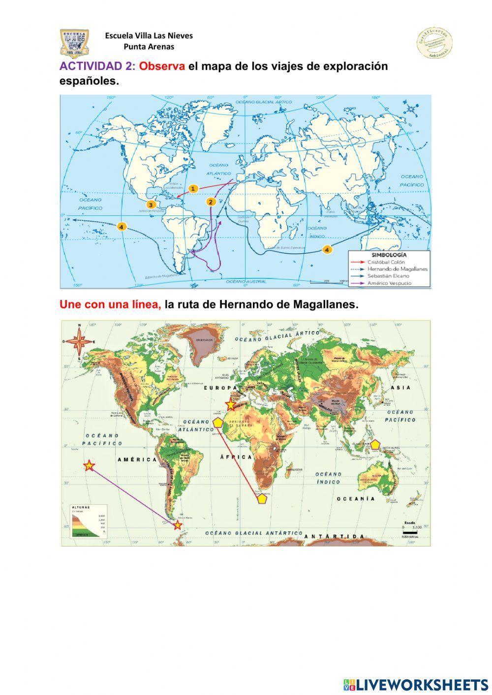 Taller formativo 2 -Expedición Hernando de Magallanes-