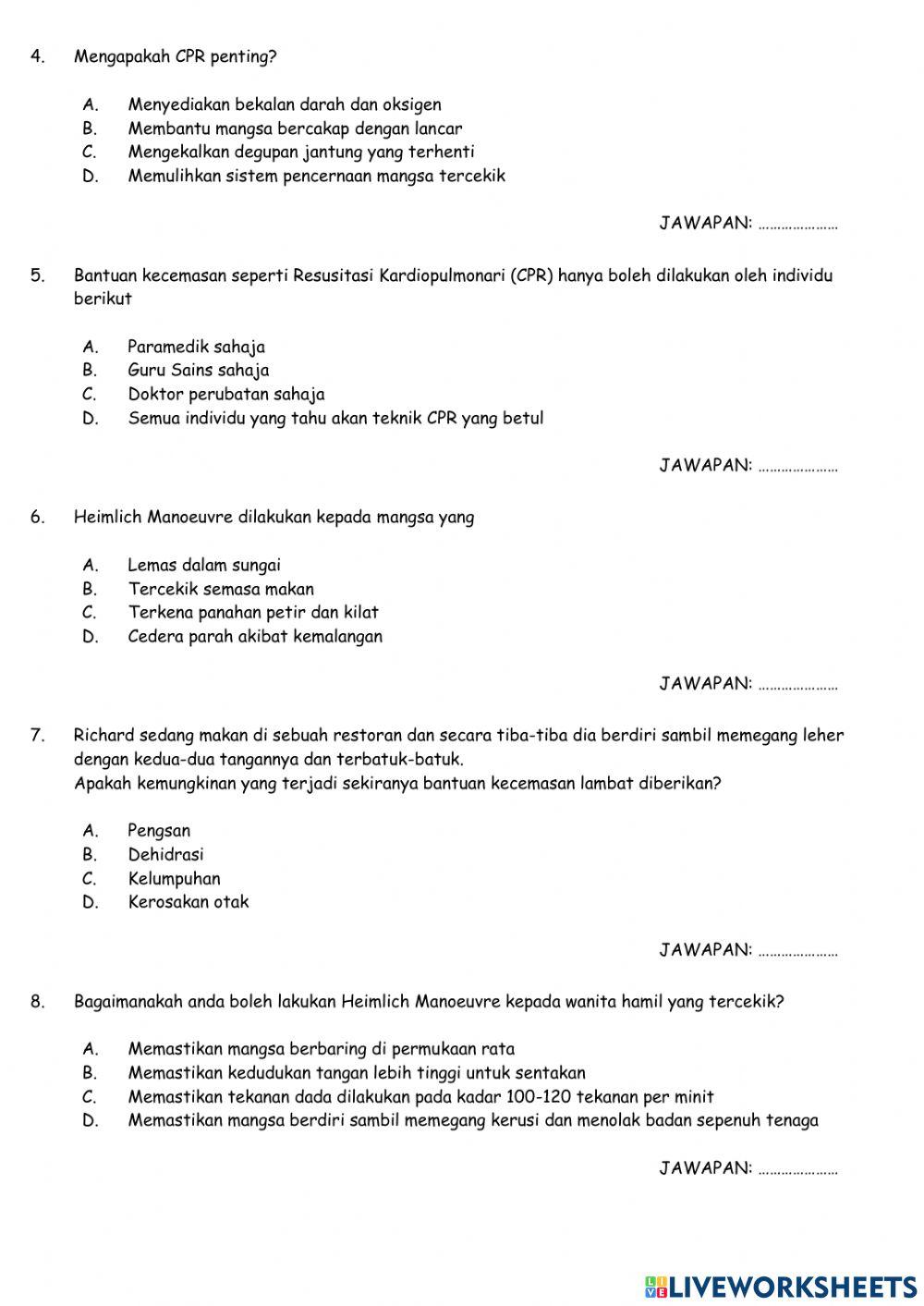 Latihan f4 sains bab 2
