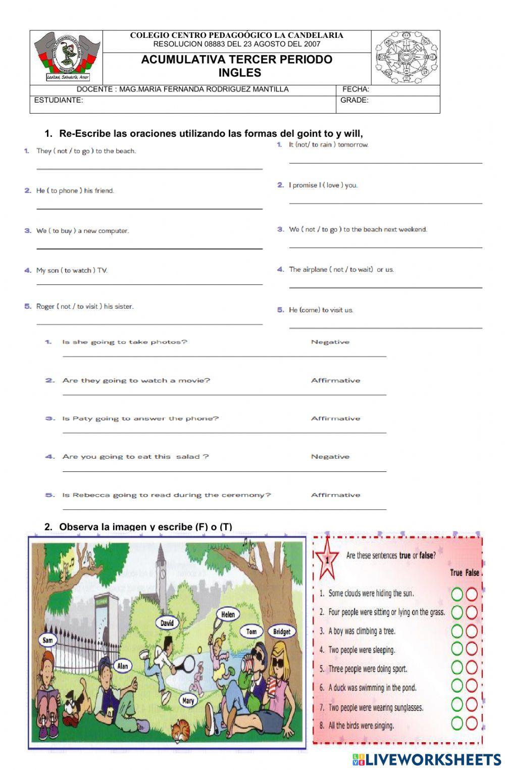 Acumulativa 8 tercer periodo