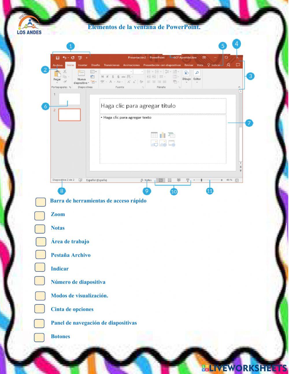 Ventana de powerpoint