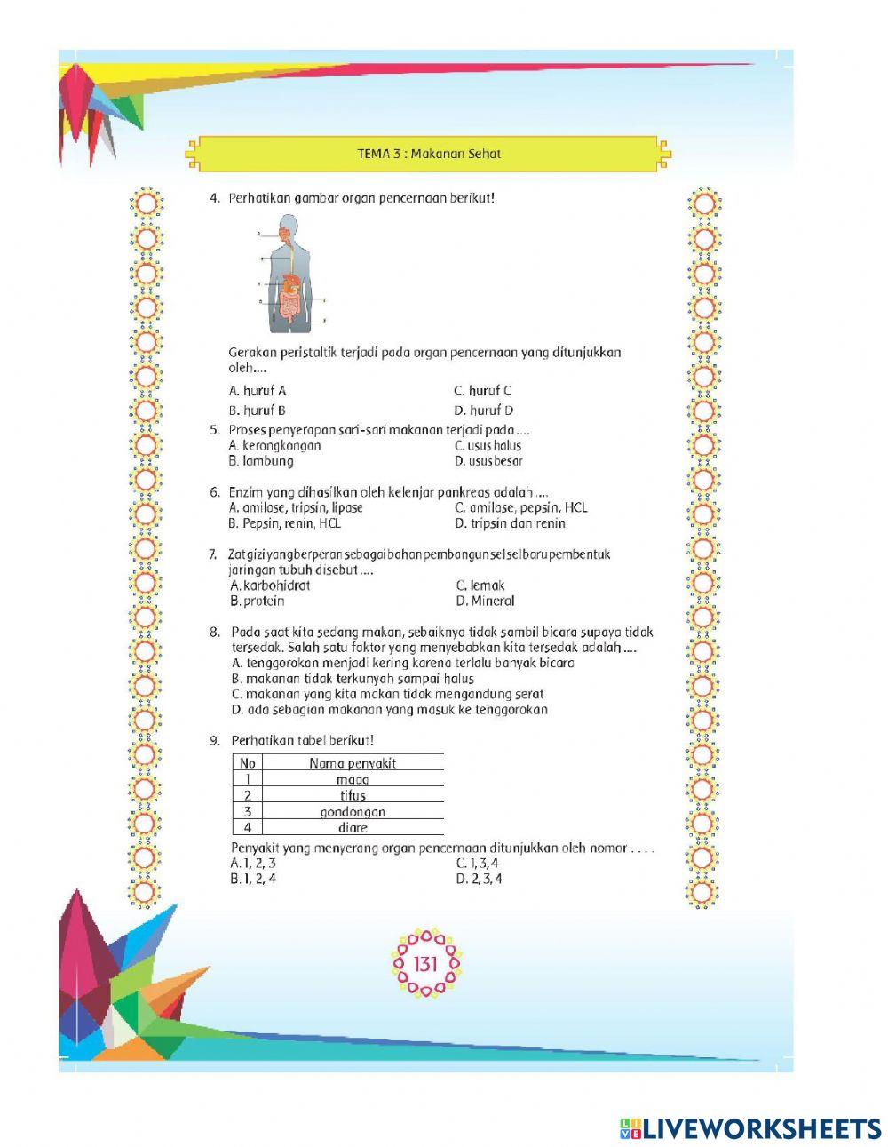 Evaluasi Tema 3 LKPD 3