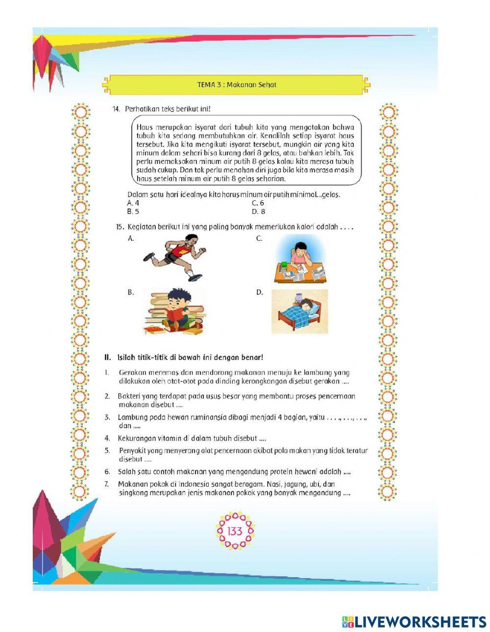 Evaluasi Tema 3 LKPD 3