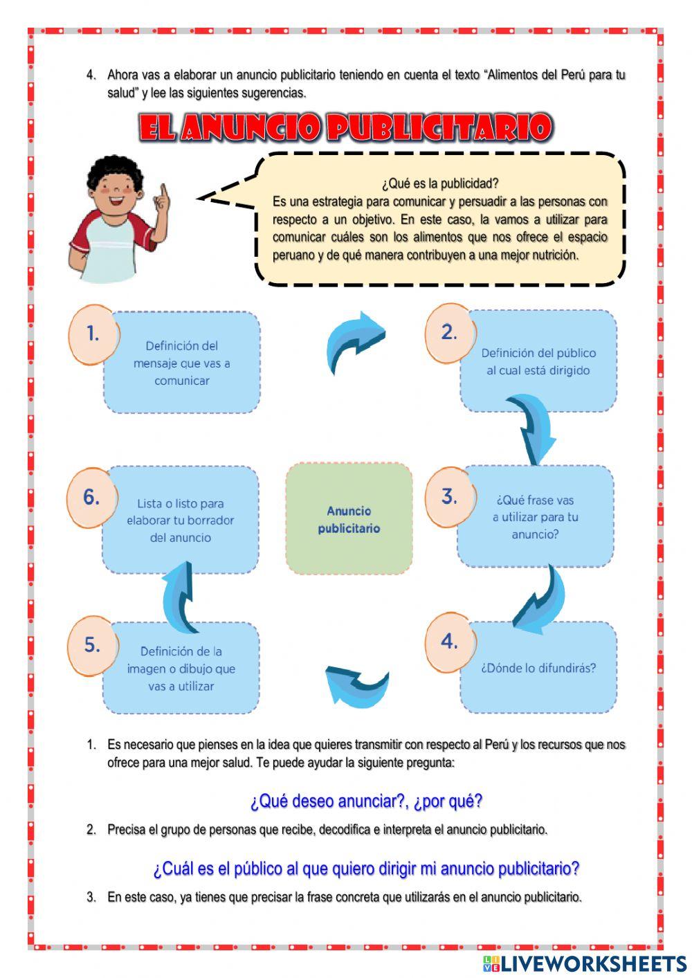 El espacio peruano contribuye a nuestra nutrición