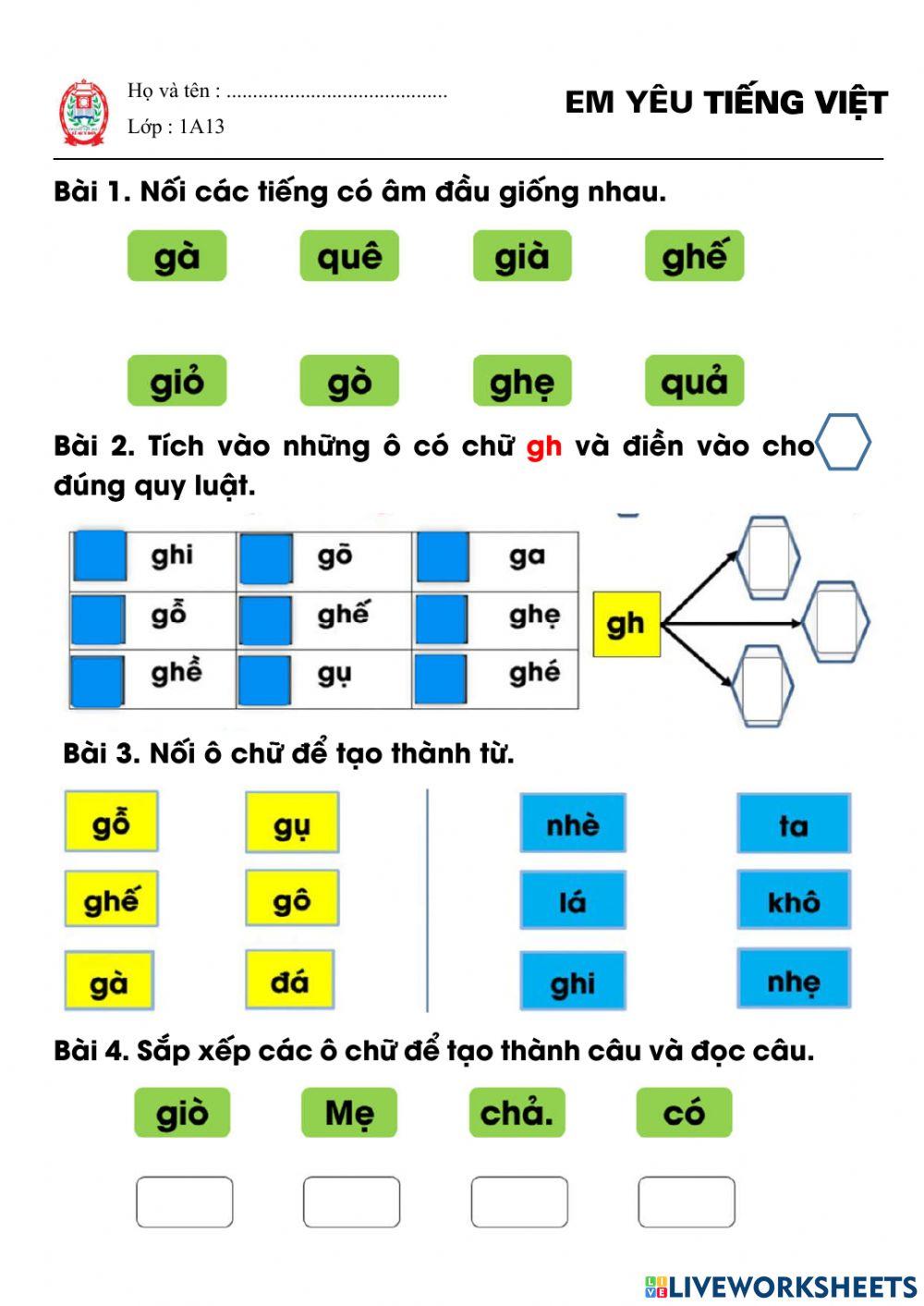 Phiêu Tiếng Việt 1