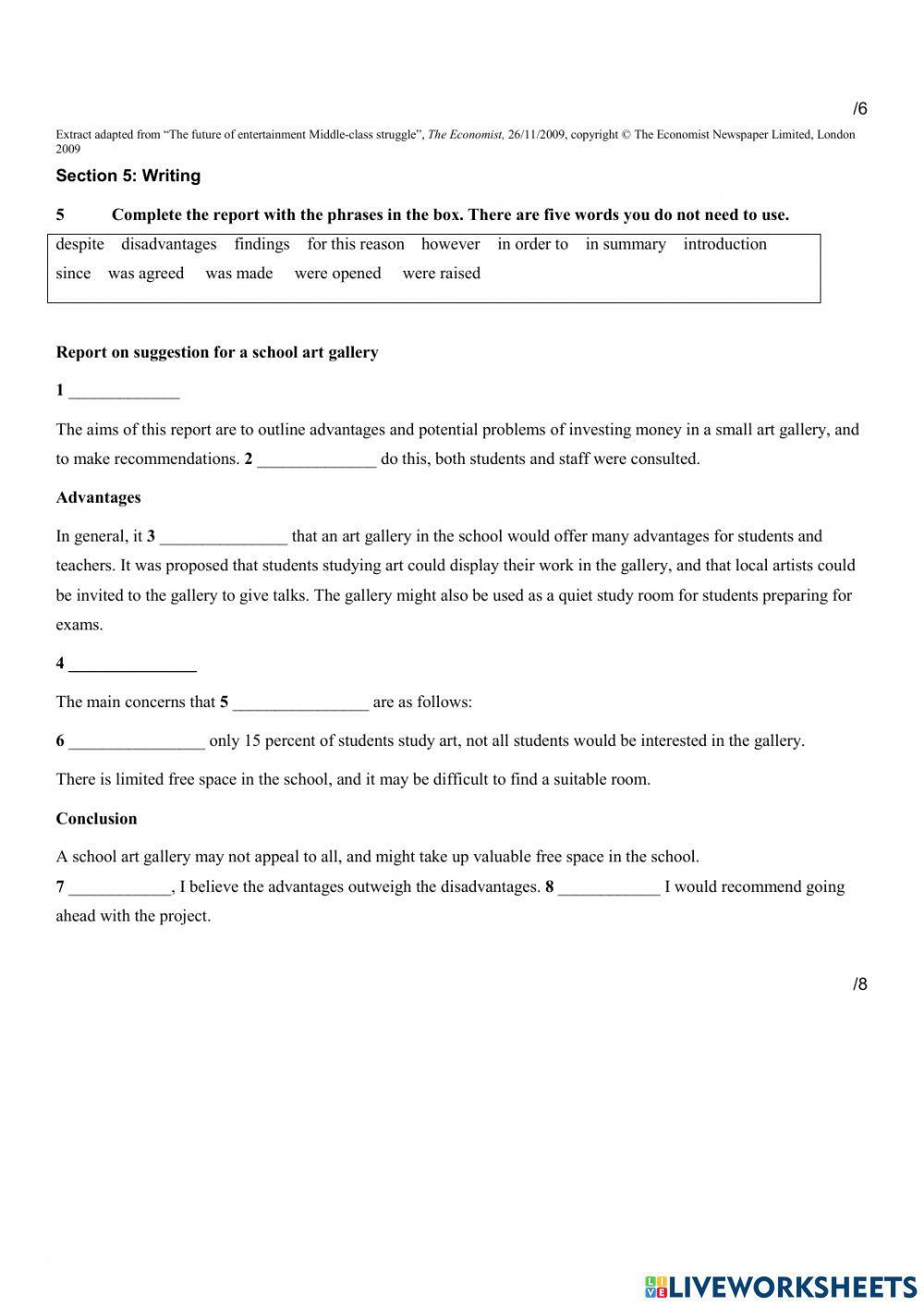 GF - Progress Test 2