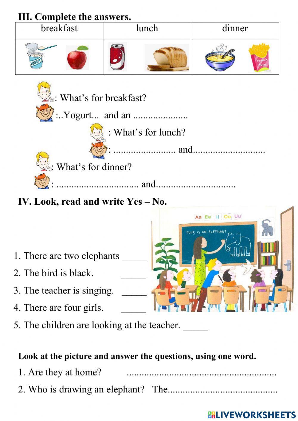 Grade 3- Story - Be healthy!