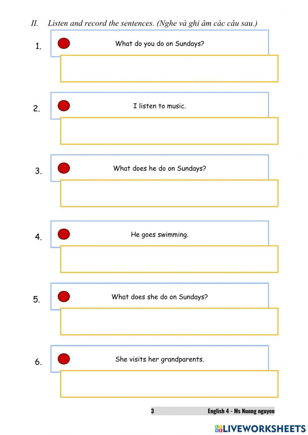 E4U3 What day is today? (Prac No2)