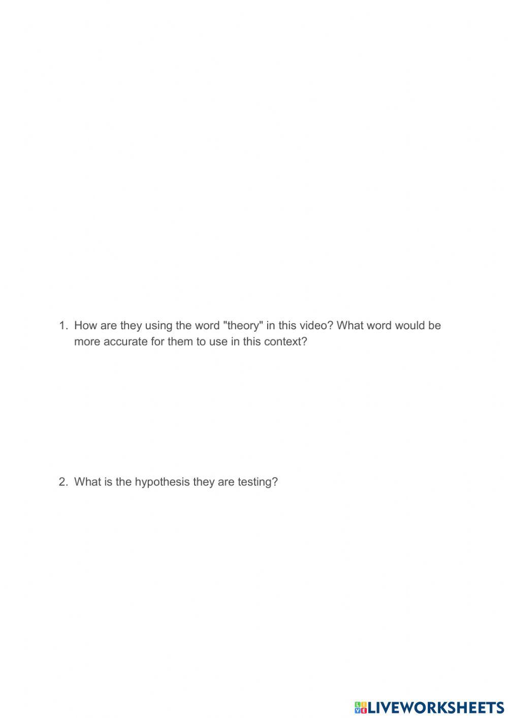 1.4 Testing Hypotheses