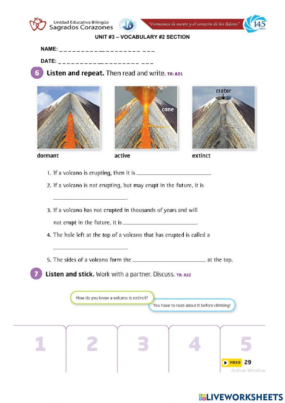 Vocabulary 3 Part 2 7th