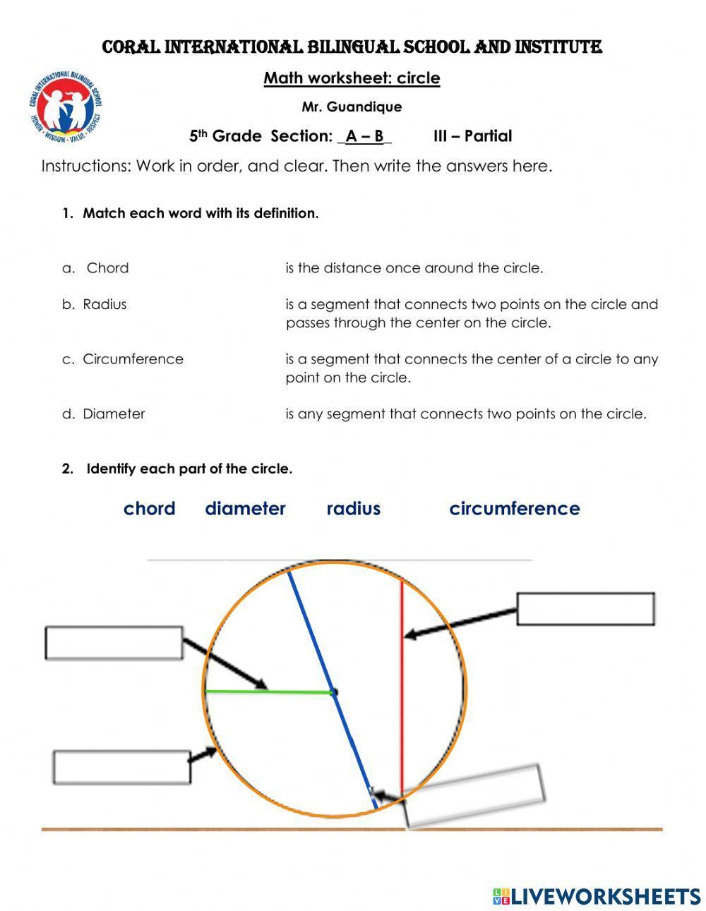 Circle and circumference