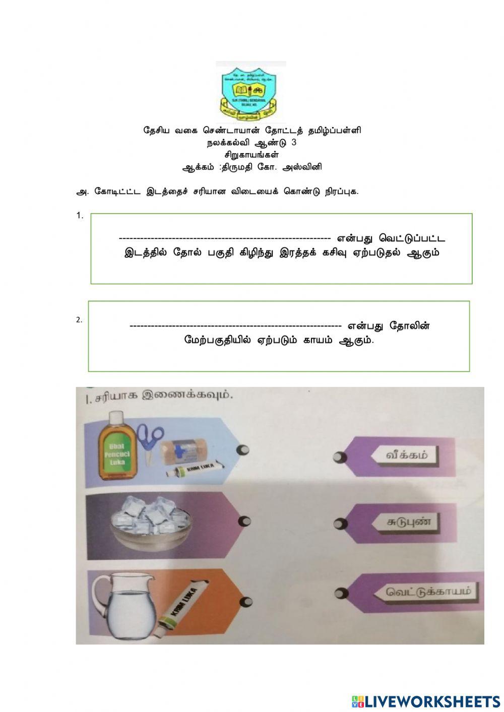 சிறுகாயங்கள்