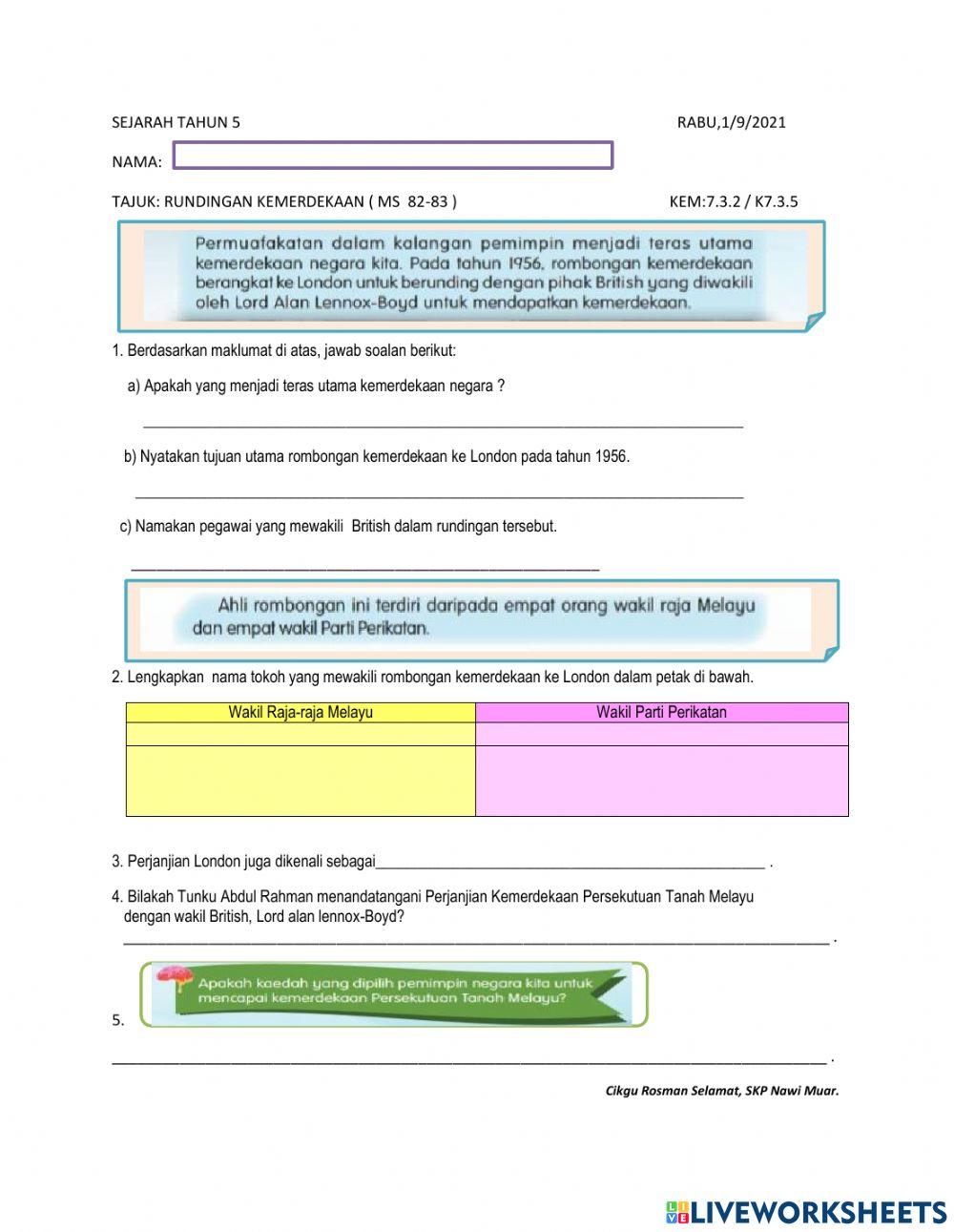 Rundingan Kemerdekaan