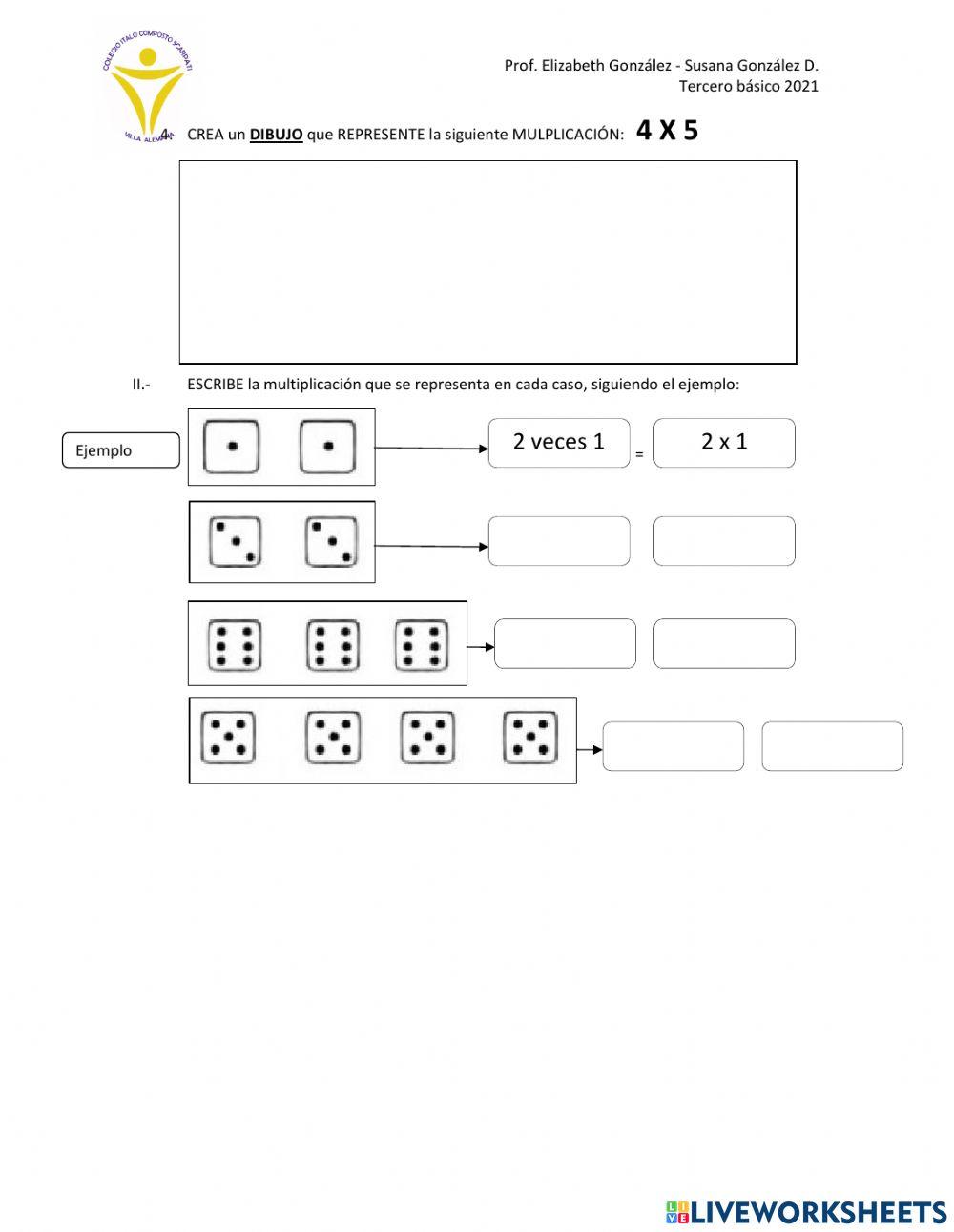 Inicio a la multiplicación