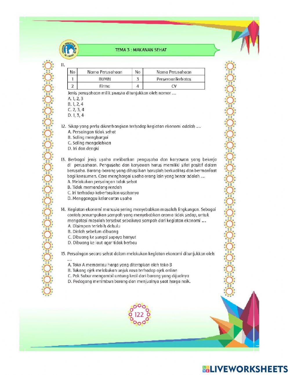 LKPD 3 EVALUASI tema 3