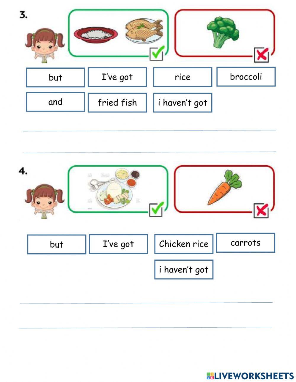 Cefr get smart unit 4, lunch time writing