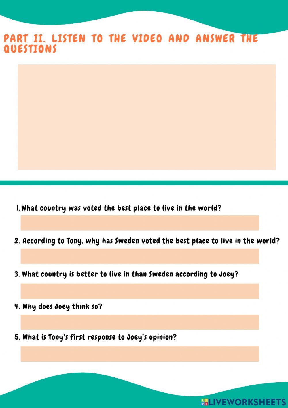 Expression of Opinion