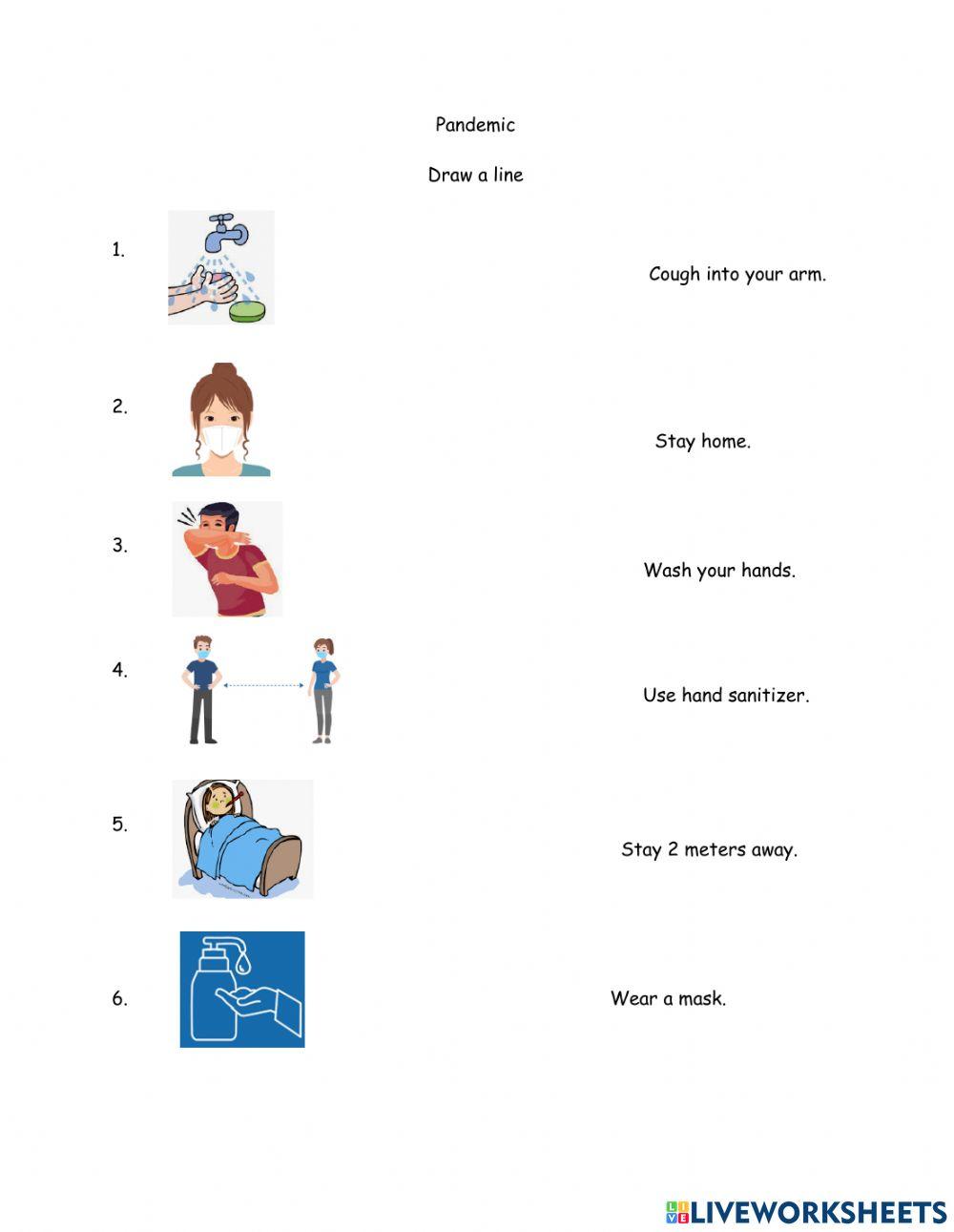 Pandemic Draw a Line