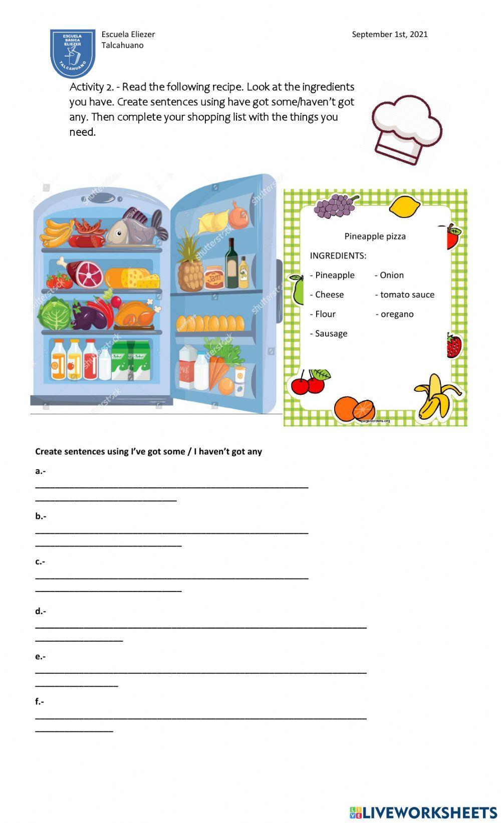 Have got- havent got