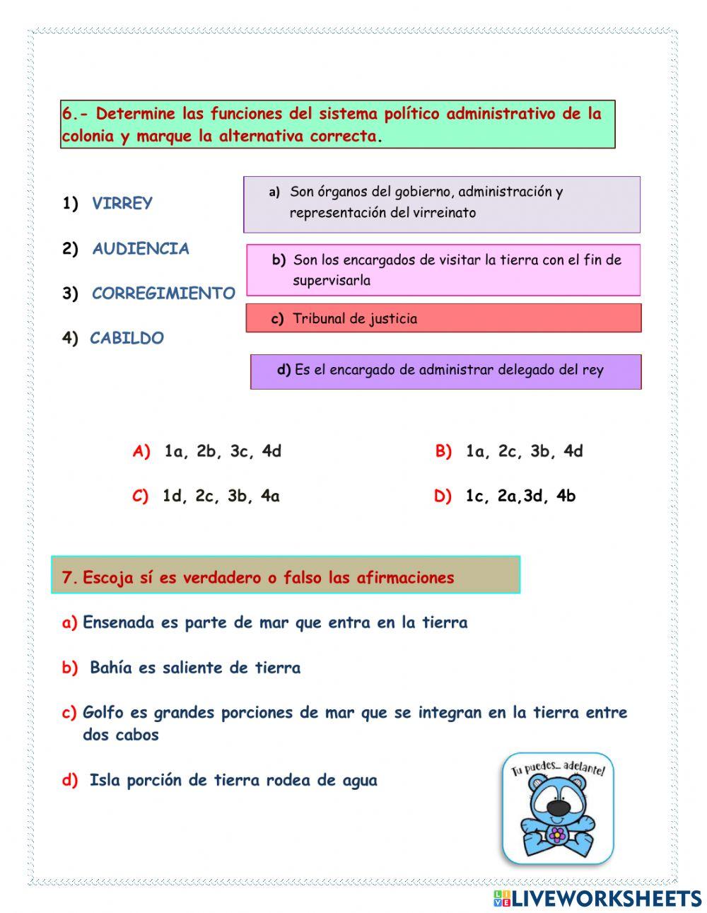 Evaluación diagnóstica de sociales