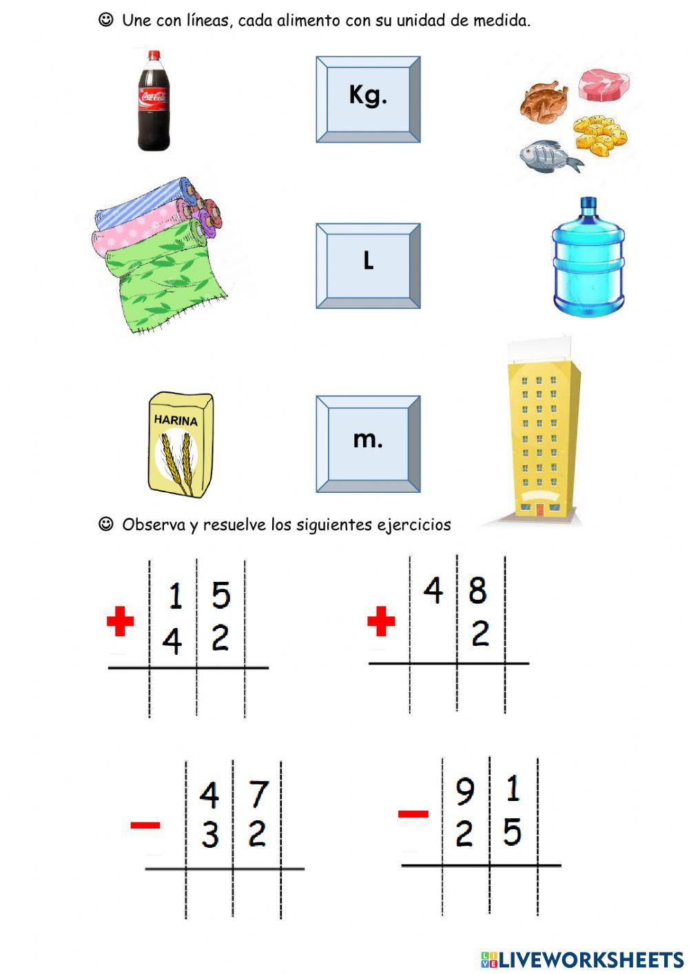 Examen 2º trimestre  matematicas americano