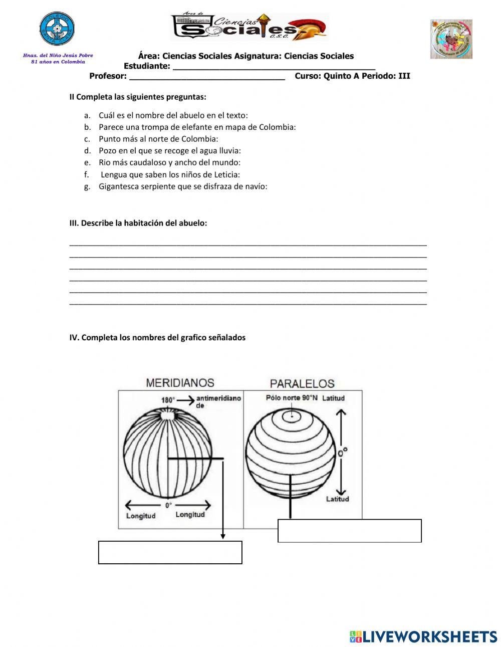 Colombia, mi abuelo y yo