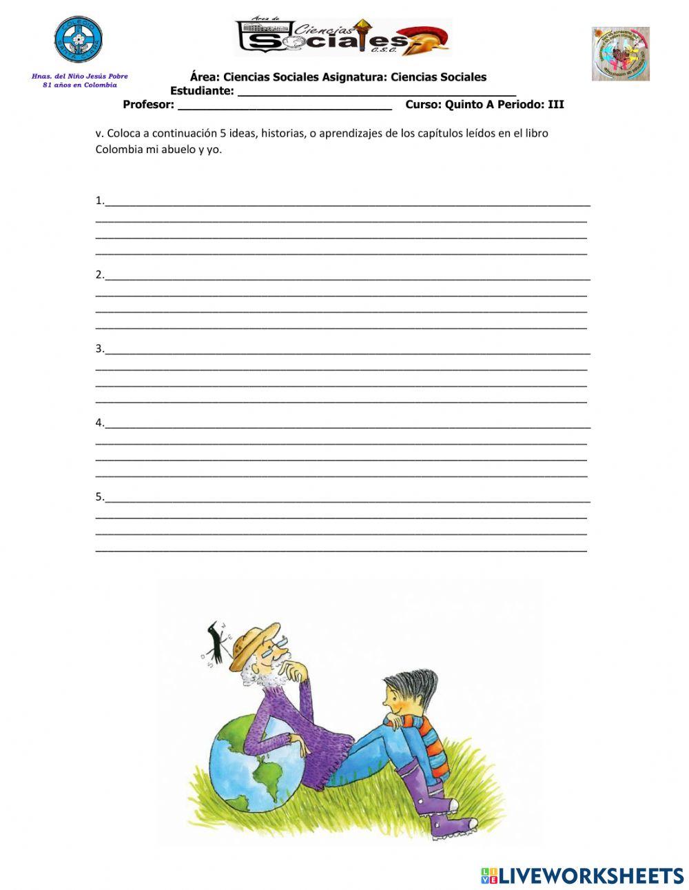 Colombia, mi abuelo y yo