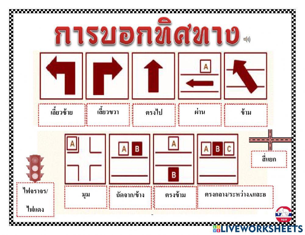 Direction ทิศทาง