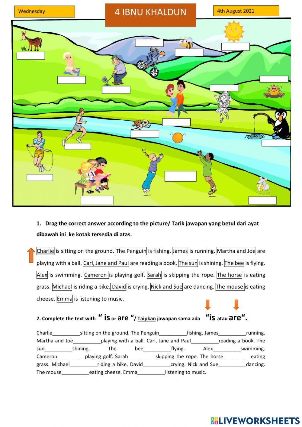 What are the children doing? 4 IBNU KHALDUN