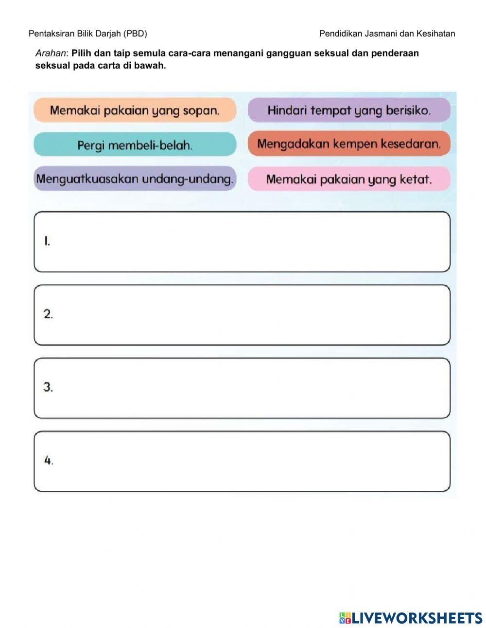 Kenali Gangguan Seksual dan Penderaan Seksual