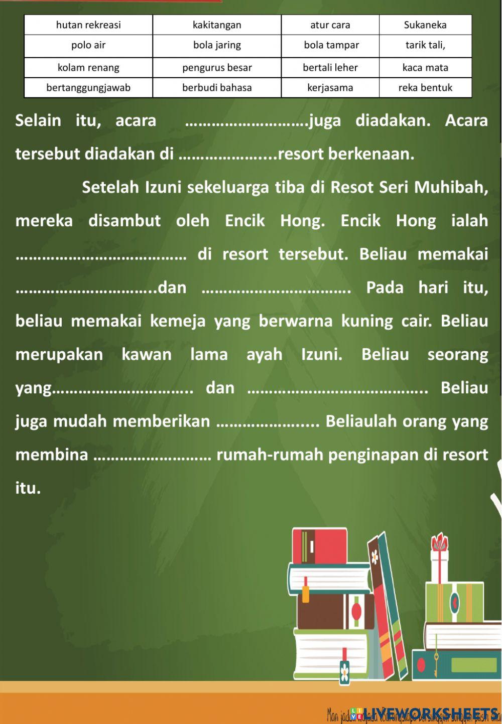 Unit 15 - SEHATI MEMBURU IMPIAN