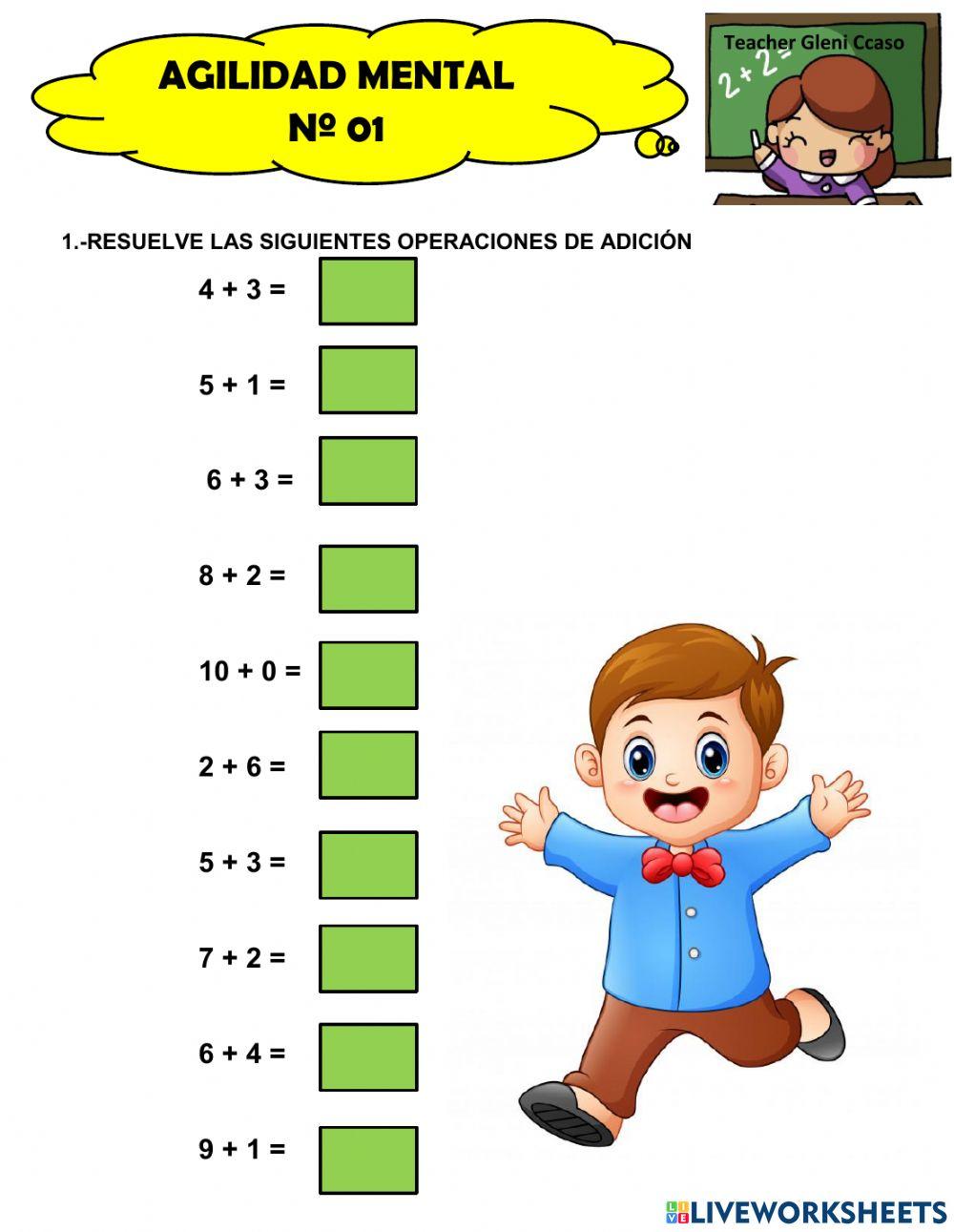 Agilidad mental nº 01