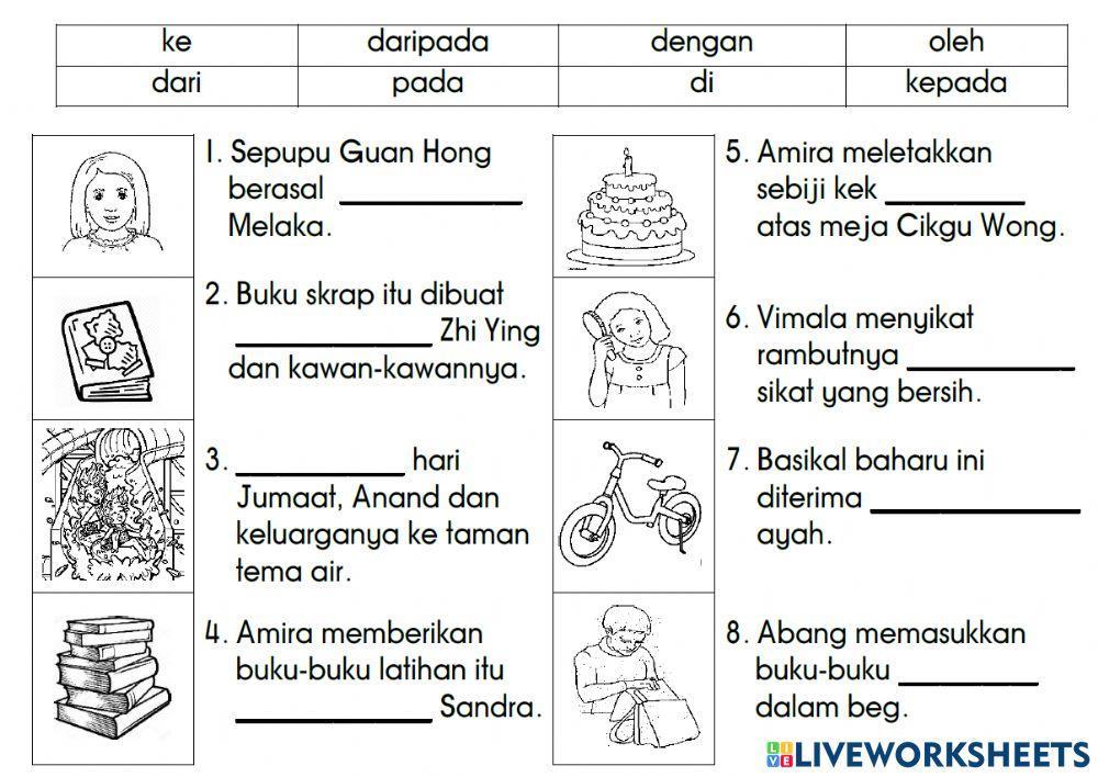Kata Sendi Nama (Tahun 2)