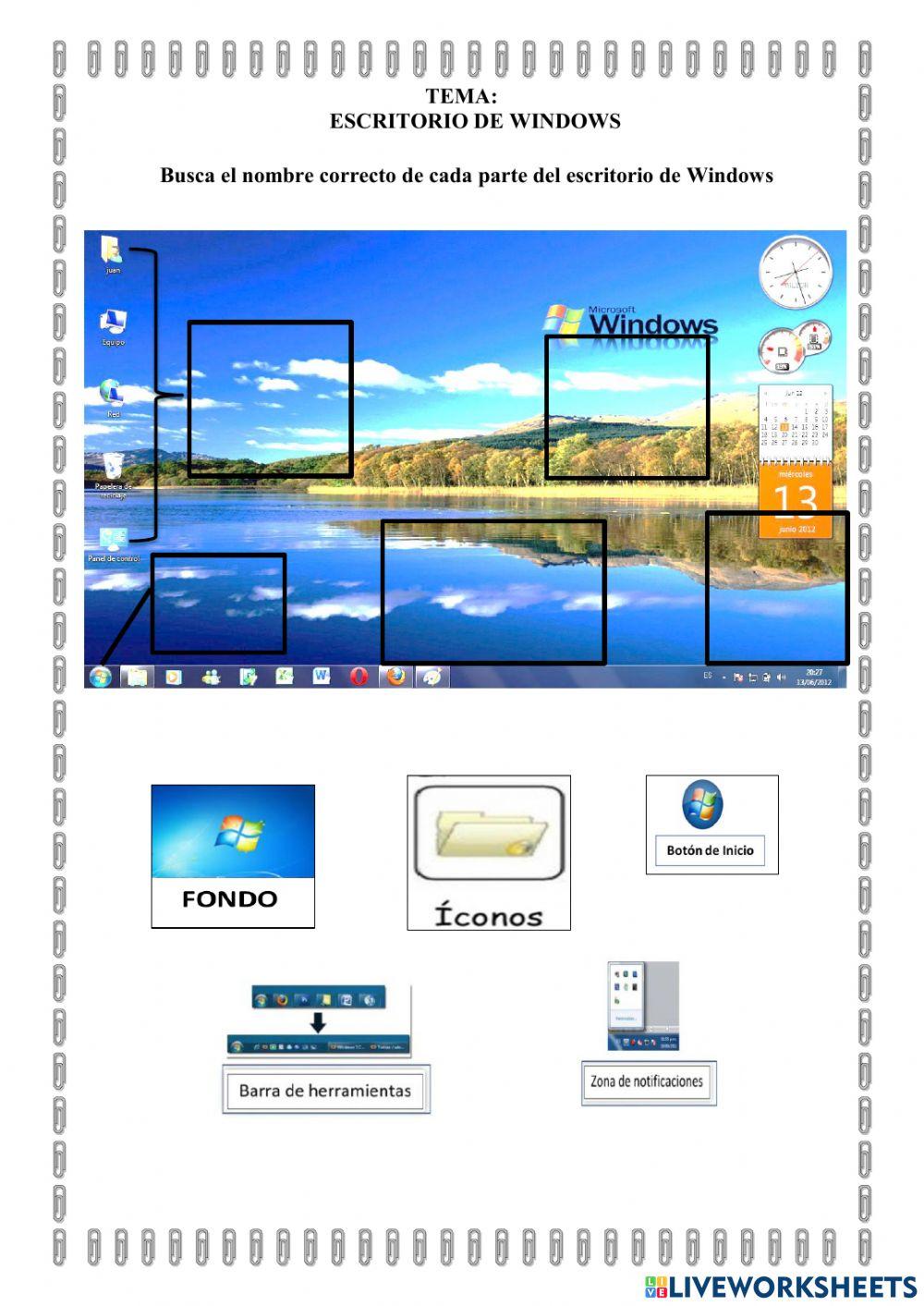 Escritorio de Windows