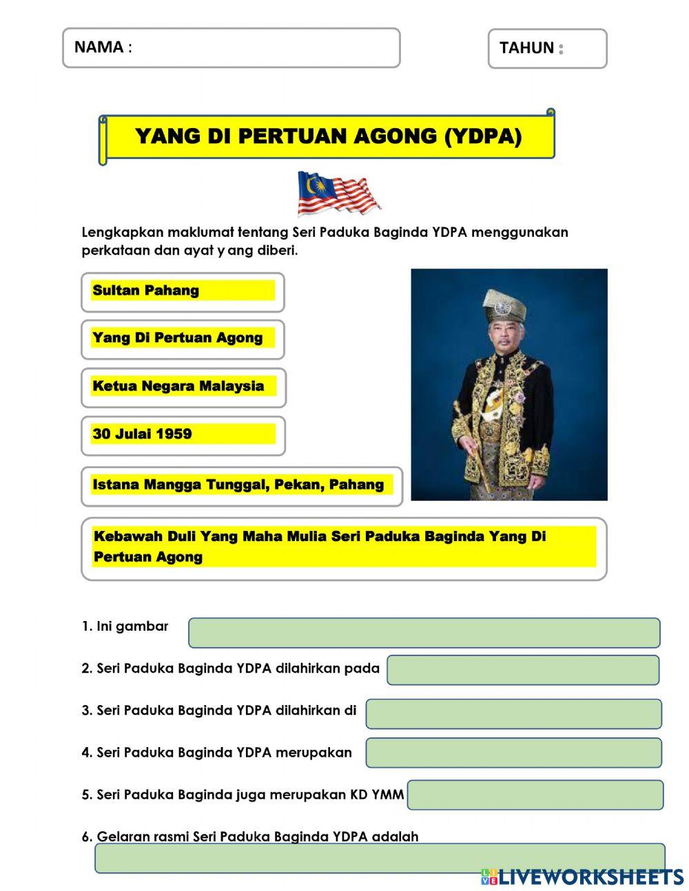 Yang Di Pertuan Agong