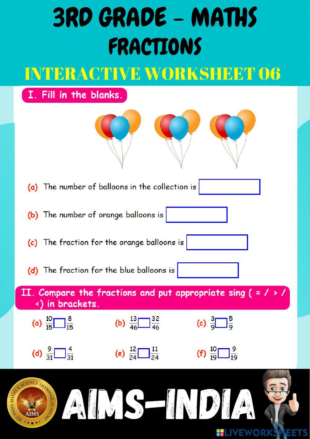 3rd-maths-ps06- fractions - ch 07