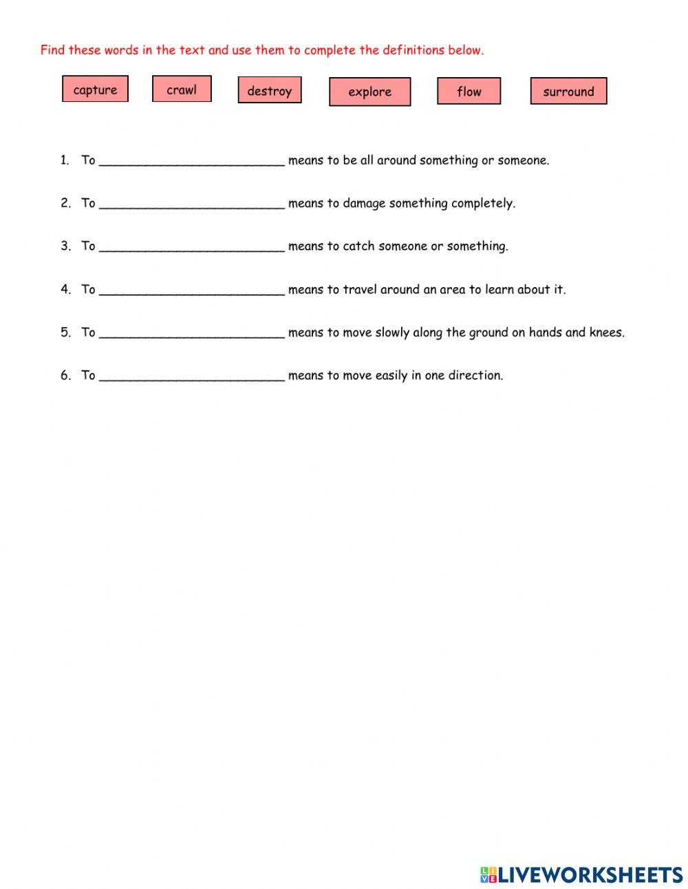 FORM 3 Unit 8 Reading
