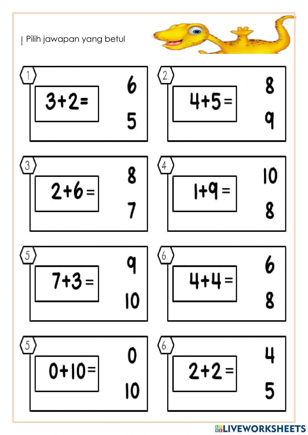 Pertandingan Ilmu Hisab TP Larut Tin Tambahan Tahun 2021