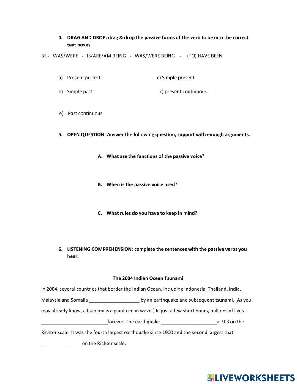 Passive voice (mafe-siemi)