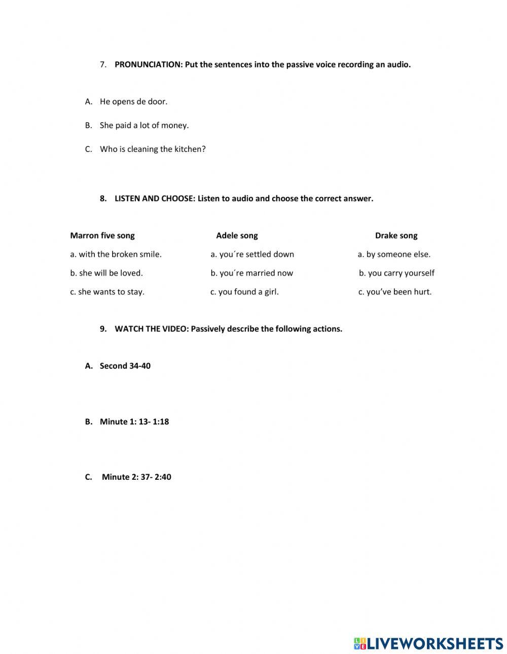 Passive voice (mafe-siemi)