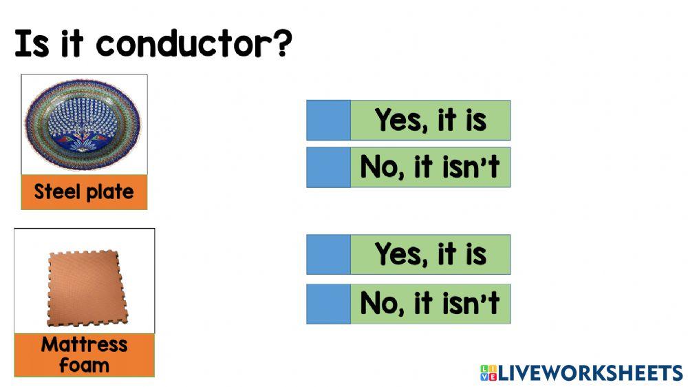 Insulator conductor
