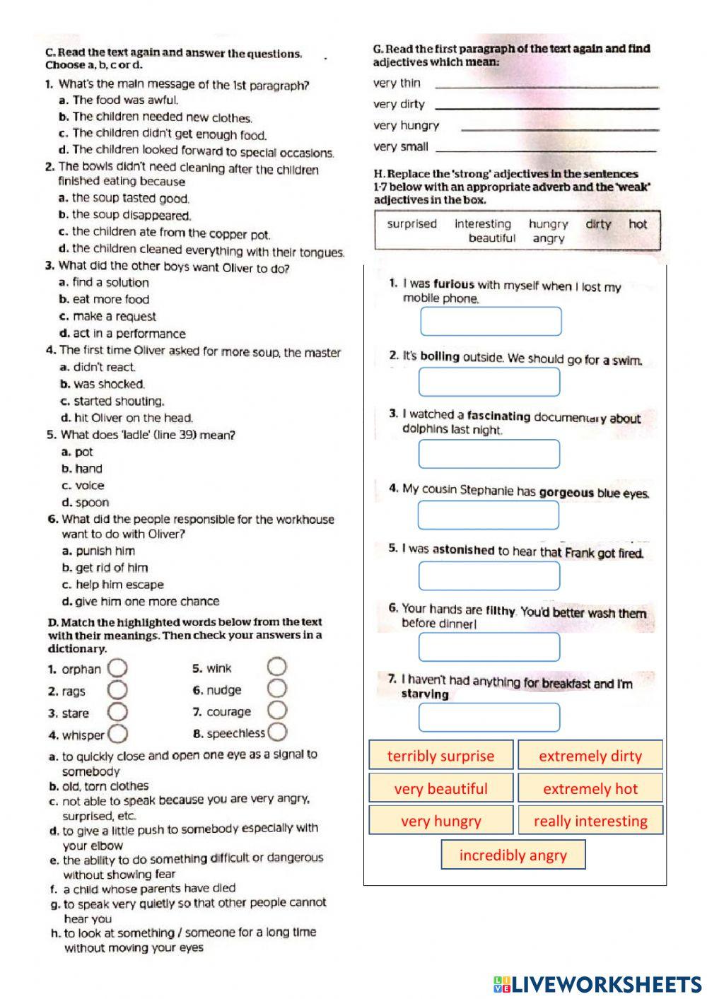 F4 unit 4: BEING A TEEN - LET'S READ 2