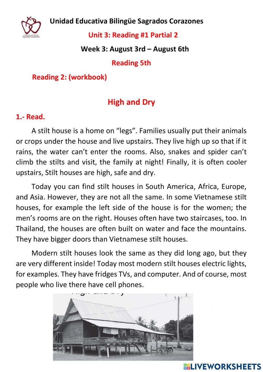 High and Dry 1230206 | missandreacusme | Live Worksheets